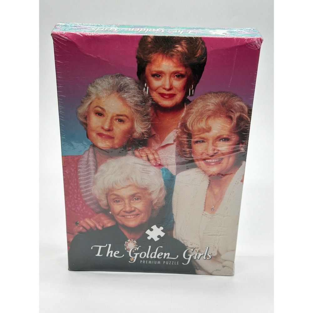 The Golden Girls Premium Jigsaw Puzzle 1000 Pieces USAopoly 19x27 New Sealed